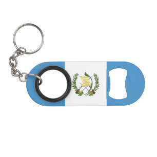 Porte-clé Décapsuleur Drapeau du Guatemala