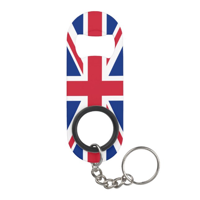 Porte-clé Décapsuleur Drapeau du Royaume-Uni (Dos)