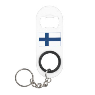 Porte-clé Décapsuleur Drapeau Finlande