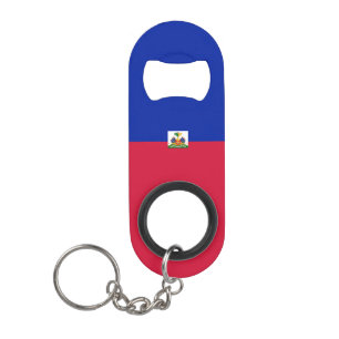 Porte-clé Décapsuleur Drapeau Haïti