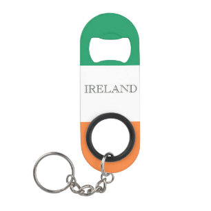 Porte-clé Décapsuleur Drapeau irlandais bocal irlandais
