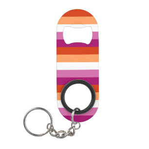 Porte-clé Décapsuleur Drapeau Lesbienne
