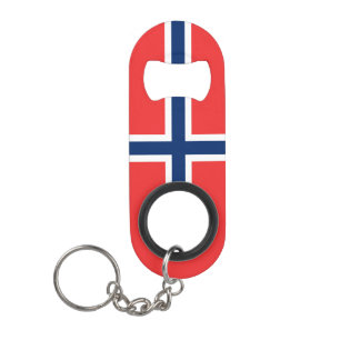 Porte-clé Décapsuleur Drapeau national de Norvège Patriotique