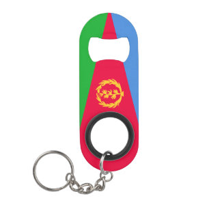 Porte-clé Décapsuleur Drapeau national d'Érythrée Patriotique
