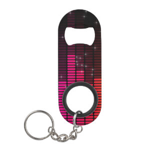 Porte-clé Décapsuleur Equalizer Disco Lights Music Volume