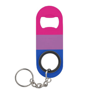 Porte-clé Décapsuleur Fierté bisexuelle !