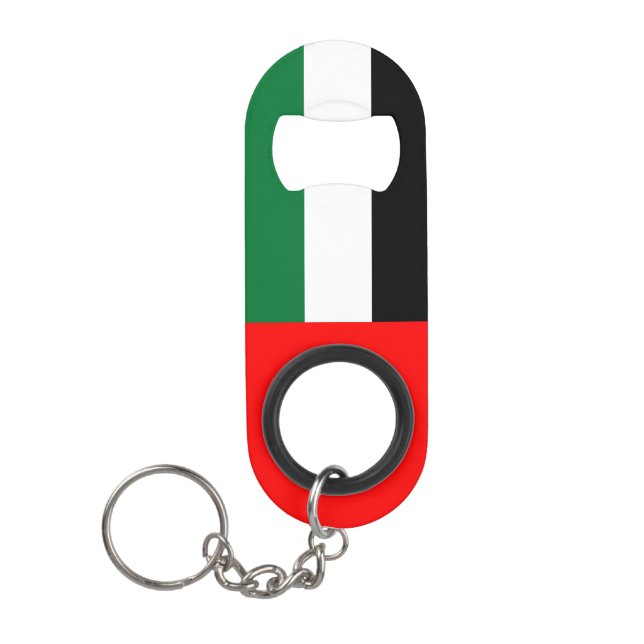 Porte-clé Décapsuleur Fierté nationale des Émirats arabes unis (Devant)