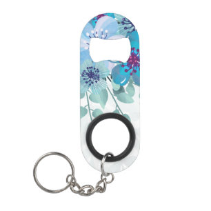 Porte-clé Décapsuleur Fleurs