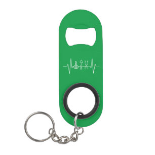 Porte-clé Décapsuleur Gardener - Outils de jardin Heartbeat Gardener Cad