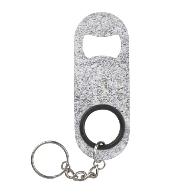 Porte-clé Décapsuleur Granit noir (Devant)