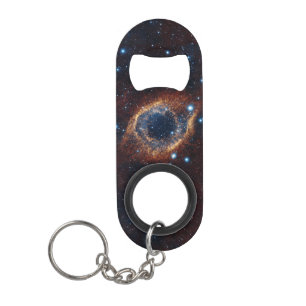 Porte-clé Décapsuleur Helix nebula initiales personnalisées astronomie