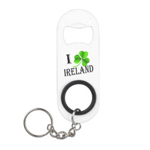 Porte-clé Décapsuleur I Shamrock Irlande bocal