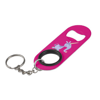 Porte-clé Décapsuleur Inhabituel Cartoon Unicorn Porte - clé Bottle Open