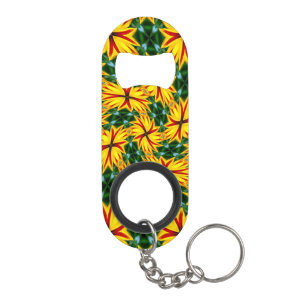 Porte-clé Décapsuleur J'Aime Les Fleurs Uniques