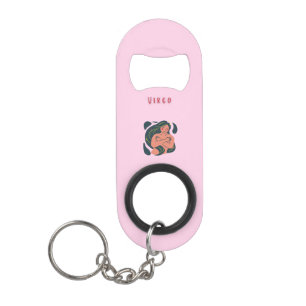 Porte-clé Décapsuleur Joli Vierge, zodiaque, impression signe du zodiaqu