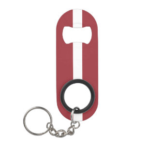 Porte-clé Décapsuleur Lettonie Pride nationale patriotique