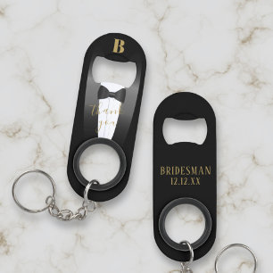 Porte-clé Décapsuleur Mariage Merci Bridesman Porte - clé Bottle Opener