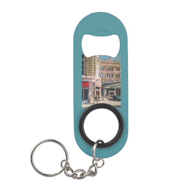 Porte-clé Décapsuleur Mini centre de congrès de Lancaster d'ouvreur de (Devant)