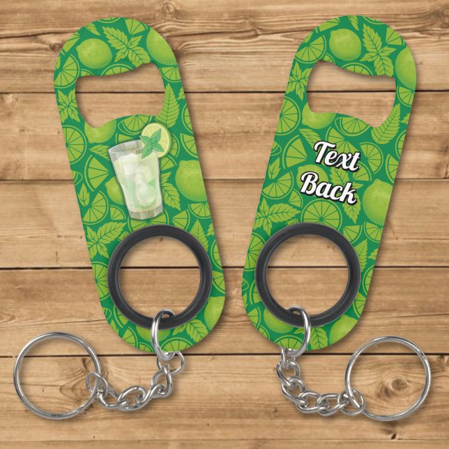 Porte-clé Décapsuleur Mojito (Créateur téléchargé)