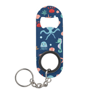 Porte-clé Décapsuleur Monde marin