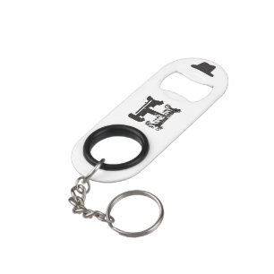 Porte-clé Décapsuleur Monogramme personnalisé Casquette Porte - clé Bott