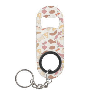 Porte-clé Décapsuleur Motif 2 2 de nourriture