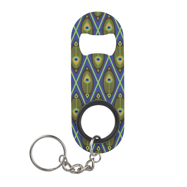 Porte-clé Décapsuleur Motif asiatique (Devant)
