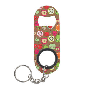 Porte-clé Décapsuleur Motif de cuisine de fruit