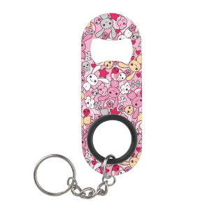 Porte-clé Décapsuleur Motif de Kawaii