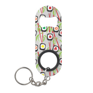 Porte-clé Décapsuleur Motif de sushi