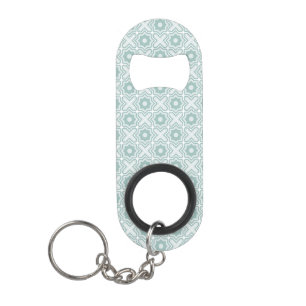 Porte-clé Décapsuleur Motif embrouillé de trellis