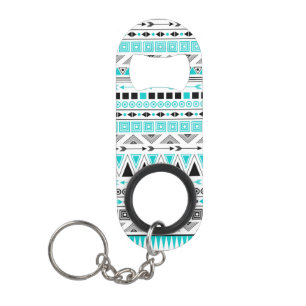 Porte-clé Décapsuleur Motif natif Abstrait