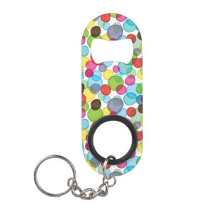 Porte-clé Décapsuleur Motif rond 2 d'enfants de bulles