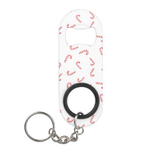 Porte-clé Décapsuleur Noël Canne à Sucre