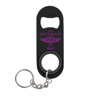 Porte-clé Décapsuleur Ouvre-bouteille de l'Affaire Bacchanalia