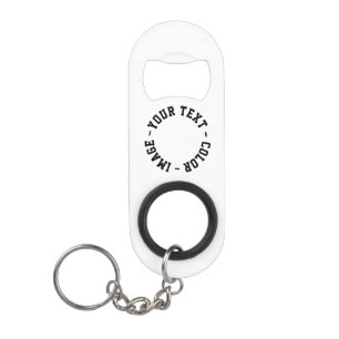 Porte-clé Décapsuleur Ouvre-bouteille miniature à personnaliser en porte