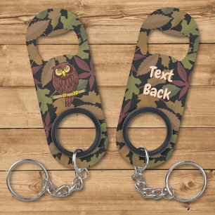 Porte-clé Décapsuleur Ouvre-bouteille porte-clés cartoon de hibou