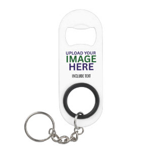 Porte-clé Décapsuleur Ouvre-bouteille porte-clés moderne avec texte noir