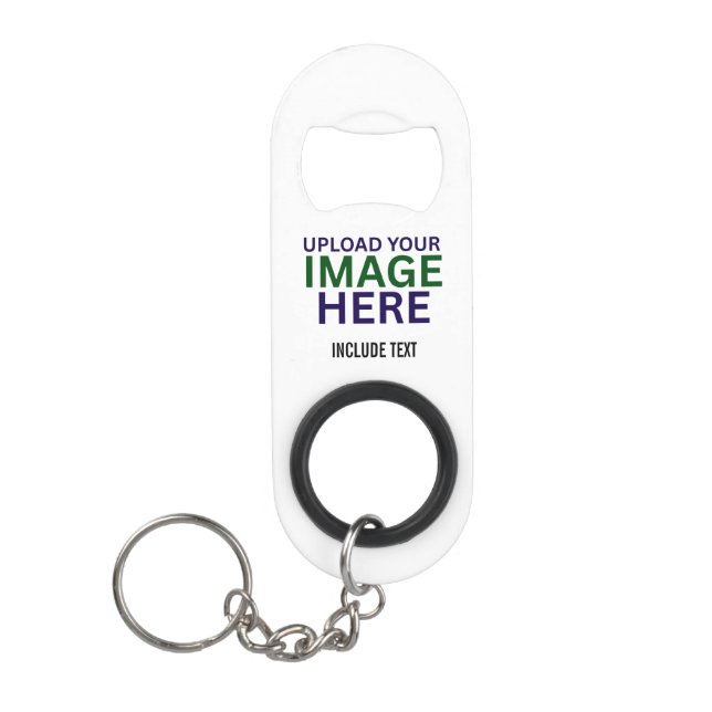 Porte-clé Décapsuleur Ouvre-bouteille porte-clés moderne avec texte noir (Devant)
