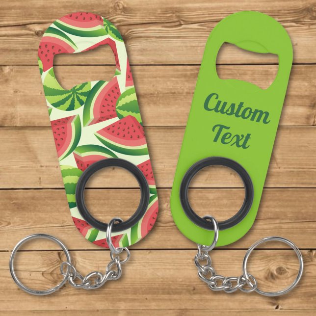 Porte-clé Décapsuleur Ouvre-bouteille porte-clés motif pastèque (Créateur téléchargé)