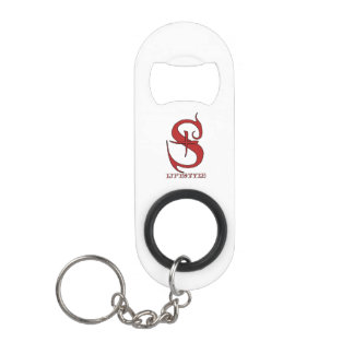 Porte-clé Décapsuleur Ouvre-bouteille S+ en porte-clés