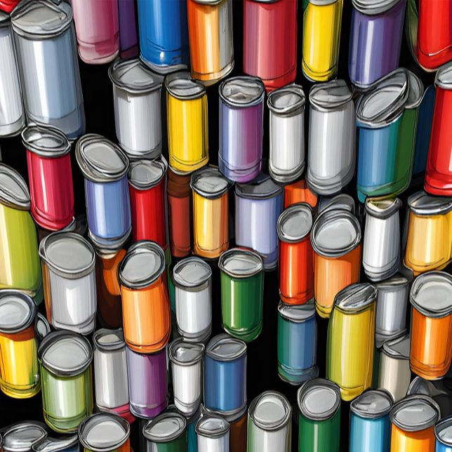 Porte-clé Décapsuleur Paint peut thème ouvre-bouteille (Créateur téléchargé)