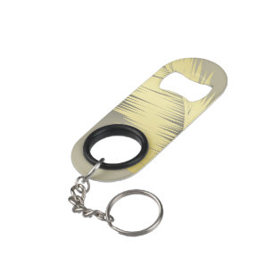 Porte-clé Décapsuleur Palm Tropical d'or feuille