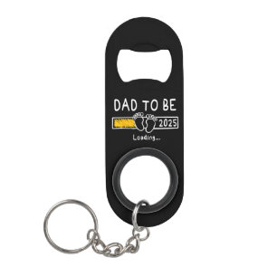Porte-clé Décapsuleur Papa 2025 Papa est 2025 Papa sera promu à