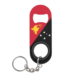 Porte-clé Décapsuleur Papouasie-Nouvelle-Guinée Fierté nationale patriot