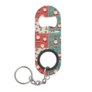 Porte-clé Décapsuleur Père Noël de Noël