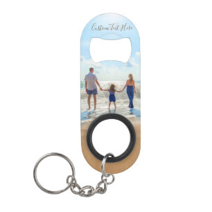 Porte-clé Décapsuleur Personnalisez votre Porte - clé photo Bottle Opene