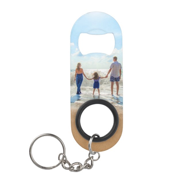 Porte-clé Décapsuleur Photo de Custom (Devant)