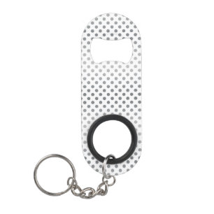 Porte-clé Décapsuleur Pois Silver Gradient par Shirley Taylor