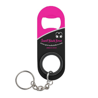 Porte-clé Décapsuleur Porte - clé commercial promotionnel Sweet Pink Bea